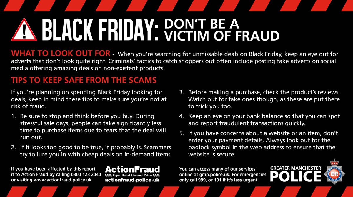 Black Friday Scam Alert